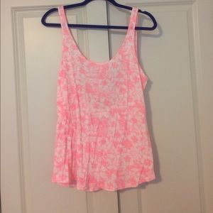 Victoria's Secret Pink floral tank
