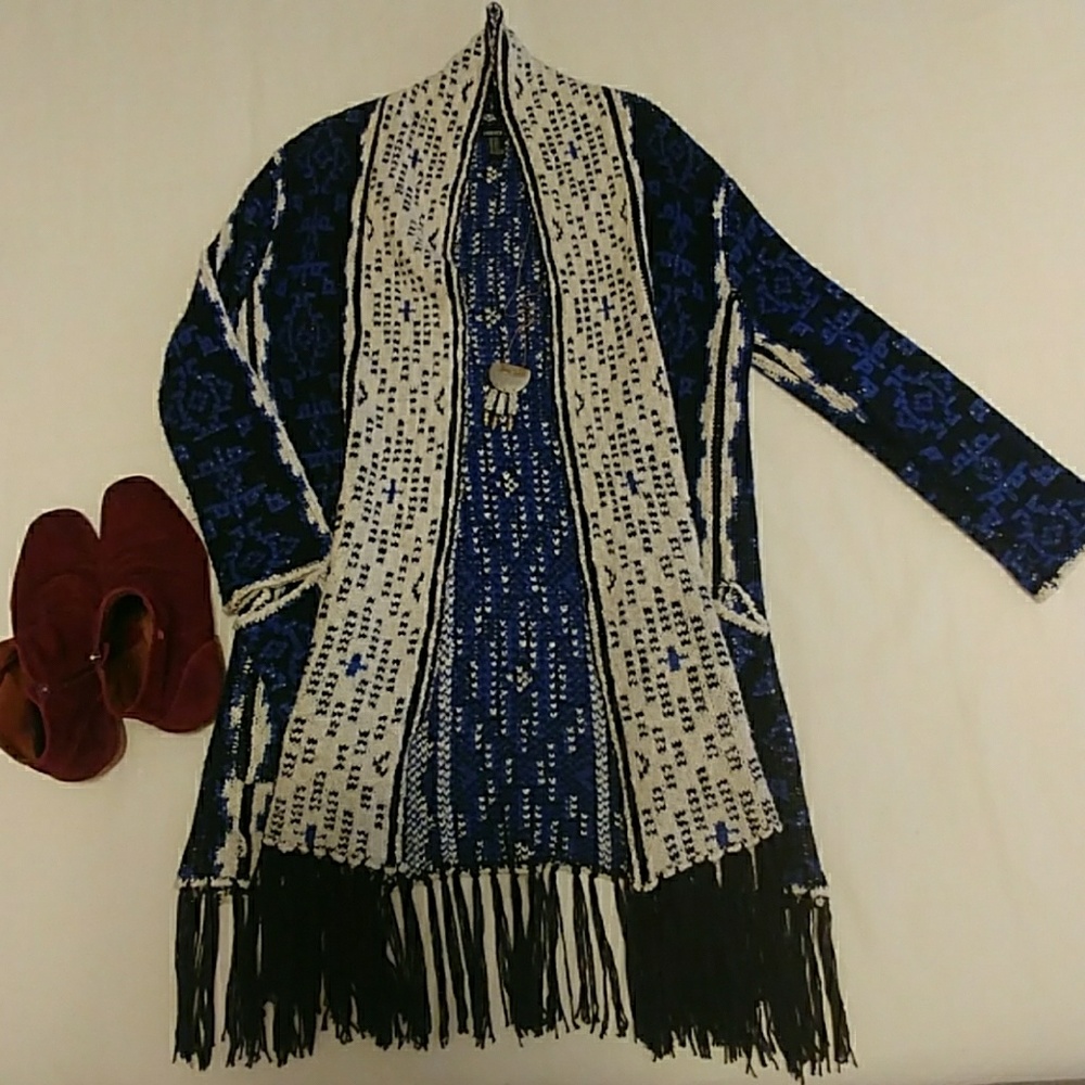 Fringe sweater
