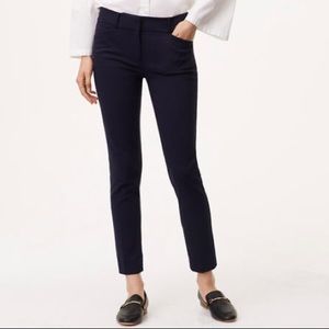 Navy Bi-Stretch Marisa Ankle Skinny Pant