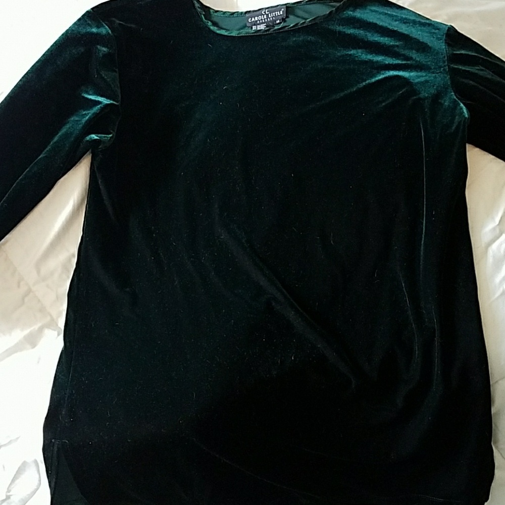 Gorgeous Emerald Velvet Dress