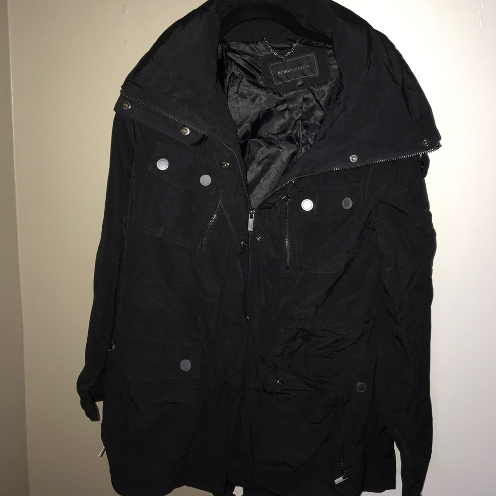 BCBG Anorak Utilitarian Windbreaker Jacket