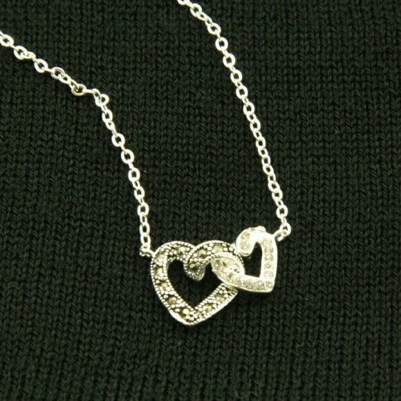 Jewelry - Intertwined Heart  Necklace