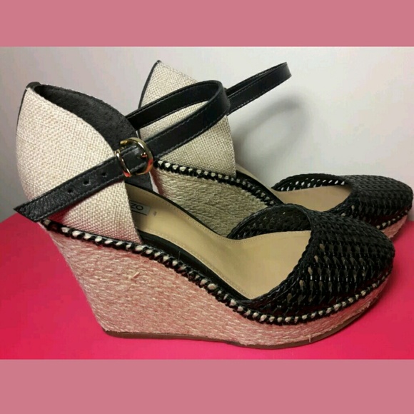 Arezzo Super Cute Arezzo Basket Weave Wedge Summer Shoe from Nicole's