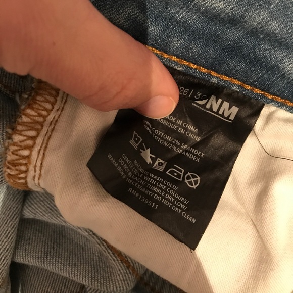 BLK denim light wash skinny jeans - Picture 3 of 3