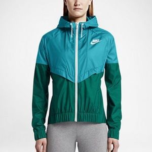 Nike Blue/Green Windrunner Jacket