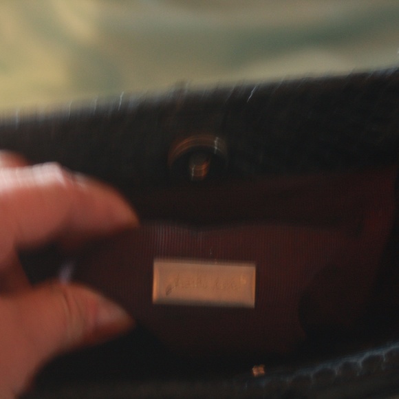 Judith Lieber black python cross body - Picture 8 of 8