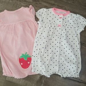 Carters romper set. 9 month