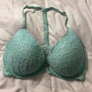 VS Pink Date Racerbrack Bra, with Front Closure