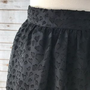 • Forever 21  Maxi Heart Skirt •