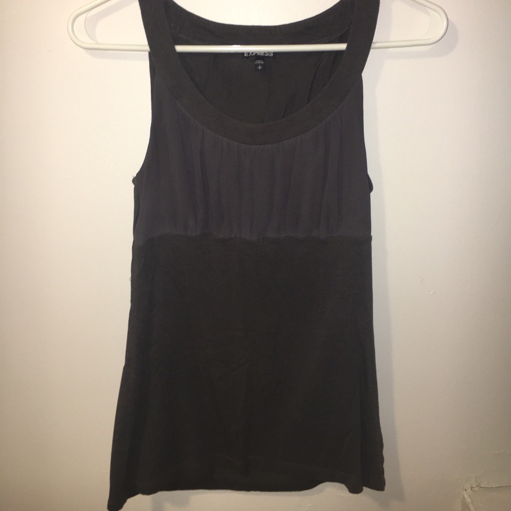 Express gray tank top. Size small. Good condition
