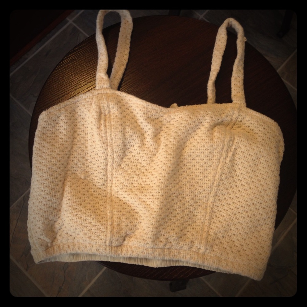 Crochet crop top