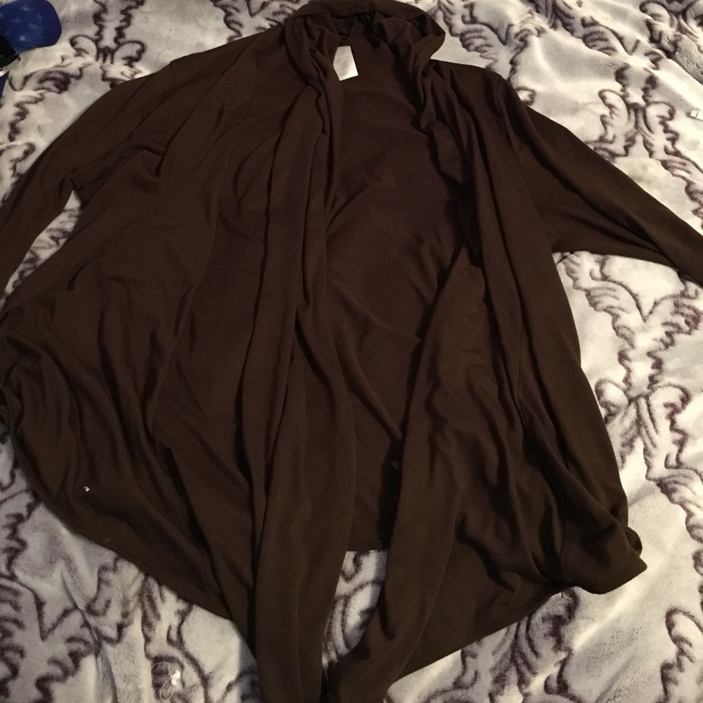 Asymmetrical cardigan