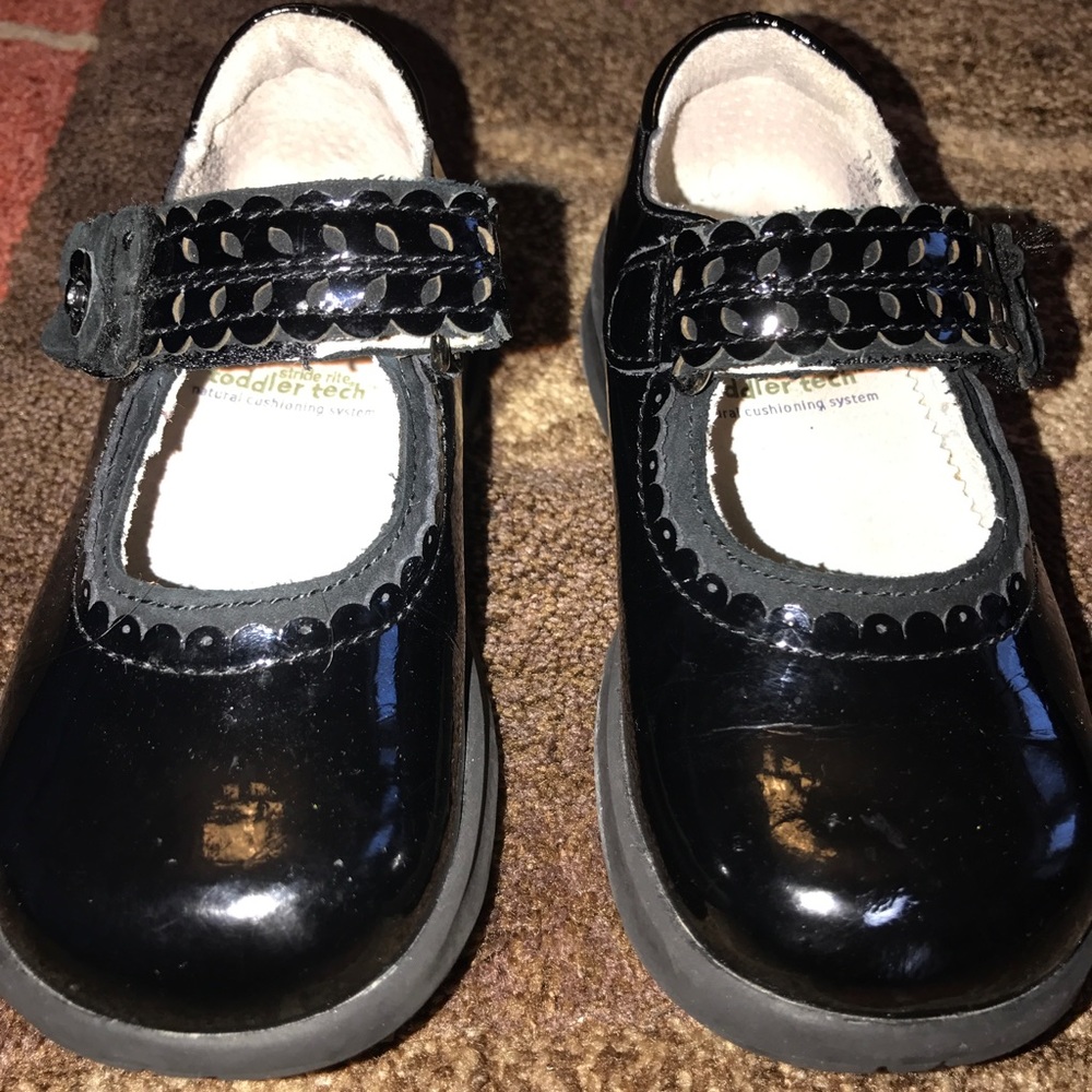 Stride rite toddler girl patent leather maryjanes