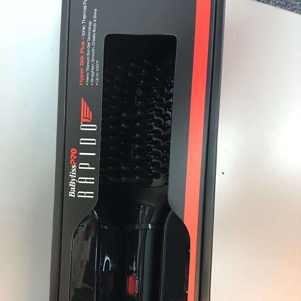 Thermal paddle brush