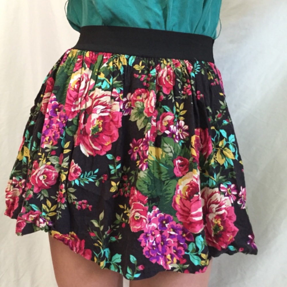 Floral skirt