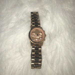 Michael Kors rose gold watch