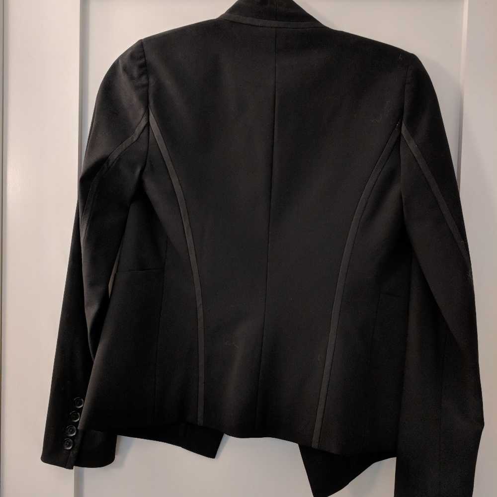 Vince black piped blazer - Picture 2 of 4