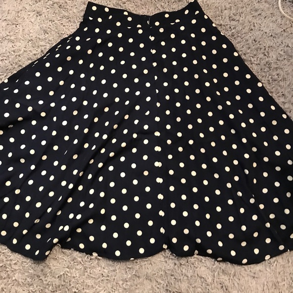 Pocket polka dot detailed skirt - Picture 7 of 7