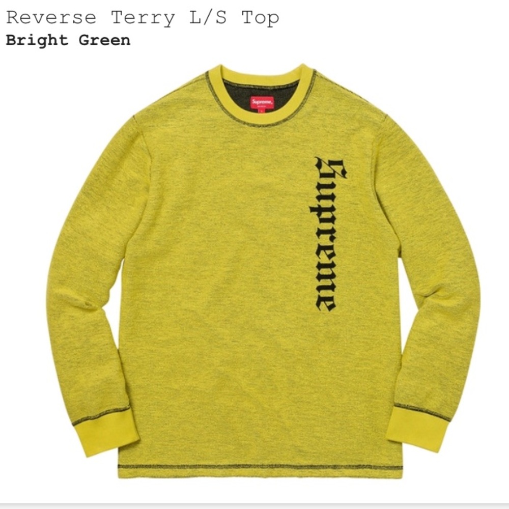 REAL Supreme Terry L/S top (sweater)