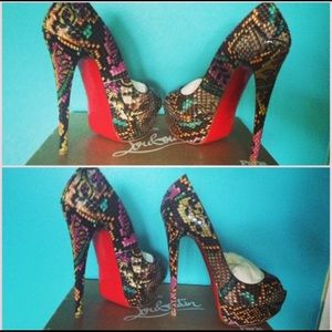 Rare! Christian Louboutin Lady Peep Rare! Christian Louboutin Lady Peep