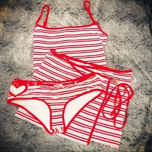 VINTAGE MOSCHINO 3-PIECE SWIMSET