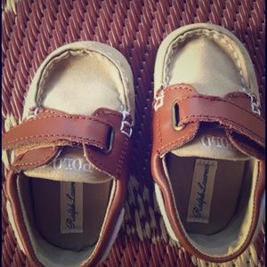 Ralph Lauren Polo loaders, size 4 toddler