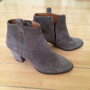 Madewell Suede Booties