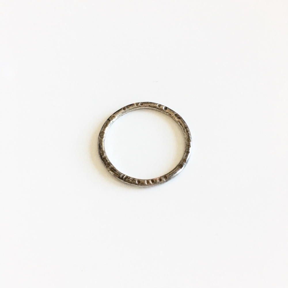 Another Feather Crest Stacking Rings - Picture 6 of 8