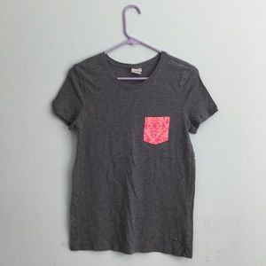 Victoria Secret Pink Aztec Pocket Tee