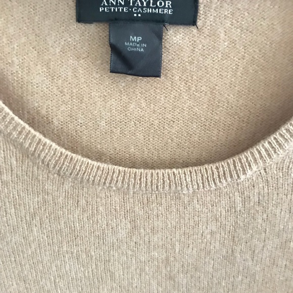Ann Taylor Cashmere Top - Picture 2 of 2