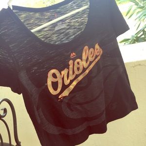 Cropped orioles T-Shirt size small