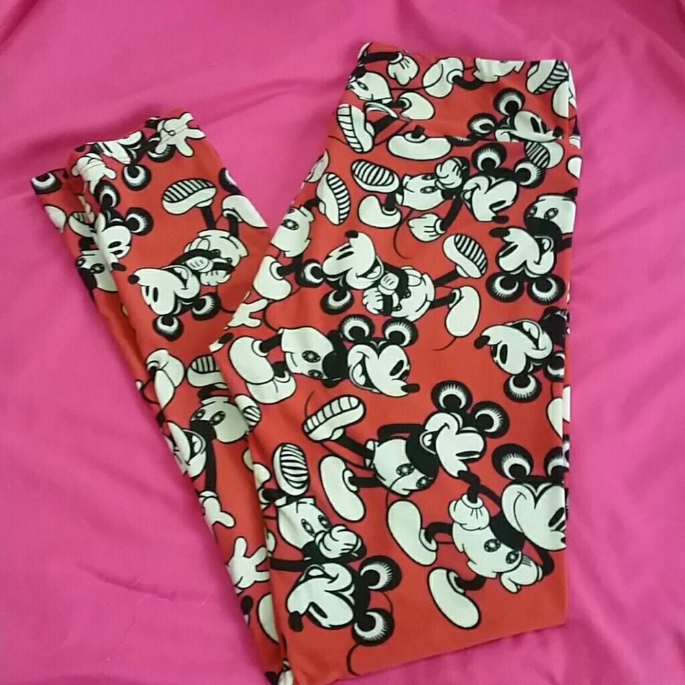LuLaRoe OS Mickey Mouse Disney Leggings