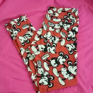 LuLaRoe OS Mickey Mouse Disney Leggings