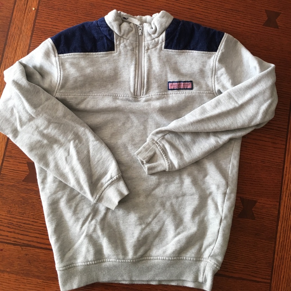 Men's Cord Shoulder Shep Shirt