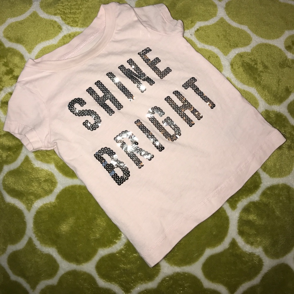 Carters T-shirt size 12 months but runs small