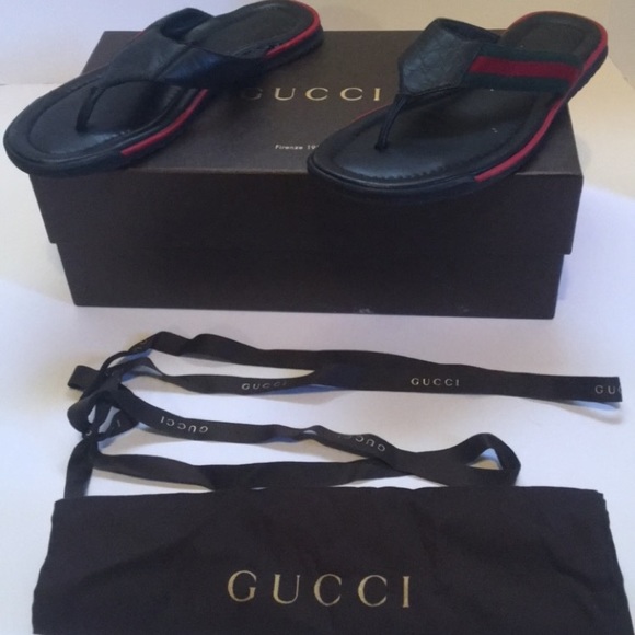 Authentic Gucci Flip Flops - Picture 3 of 8