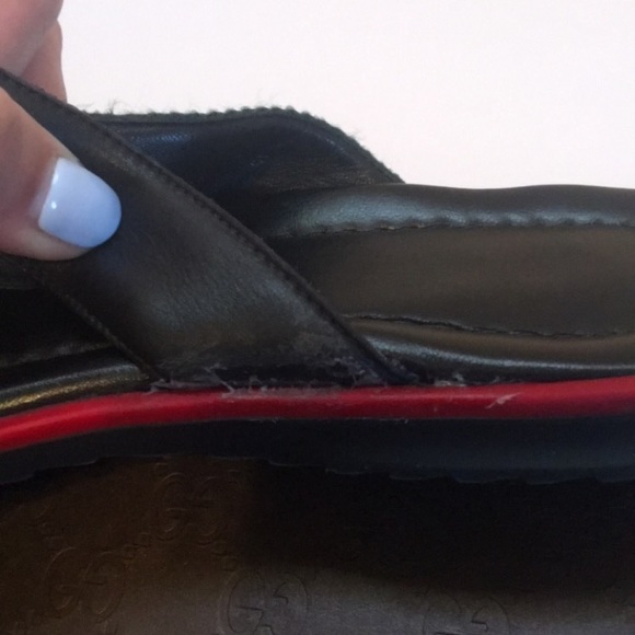 Authentic Gucci Flip Flops - Picture 5 of 8