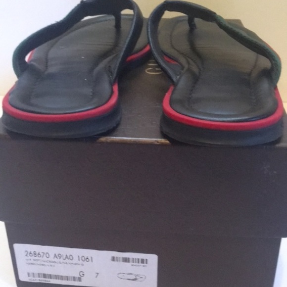 Authentic Gucci Flip Flops - Picture 6 of 8