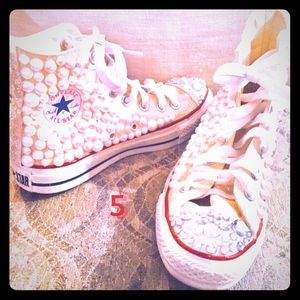 Converse blinged