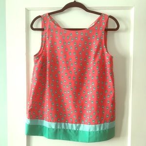 Sleeveless loft blouse