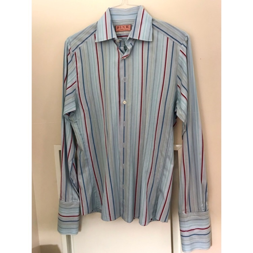 Thomas Pink Men’s Classic French Cuff Button Down