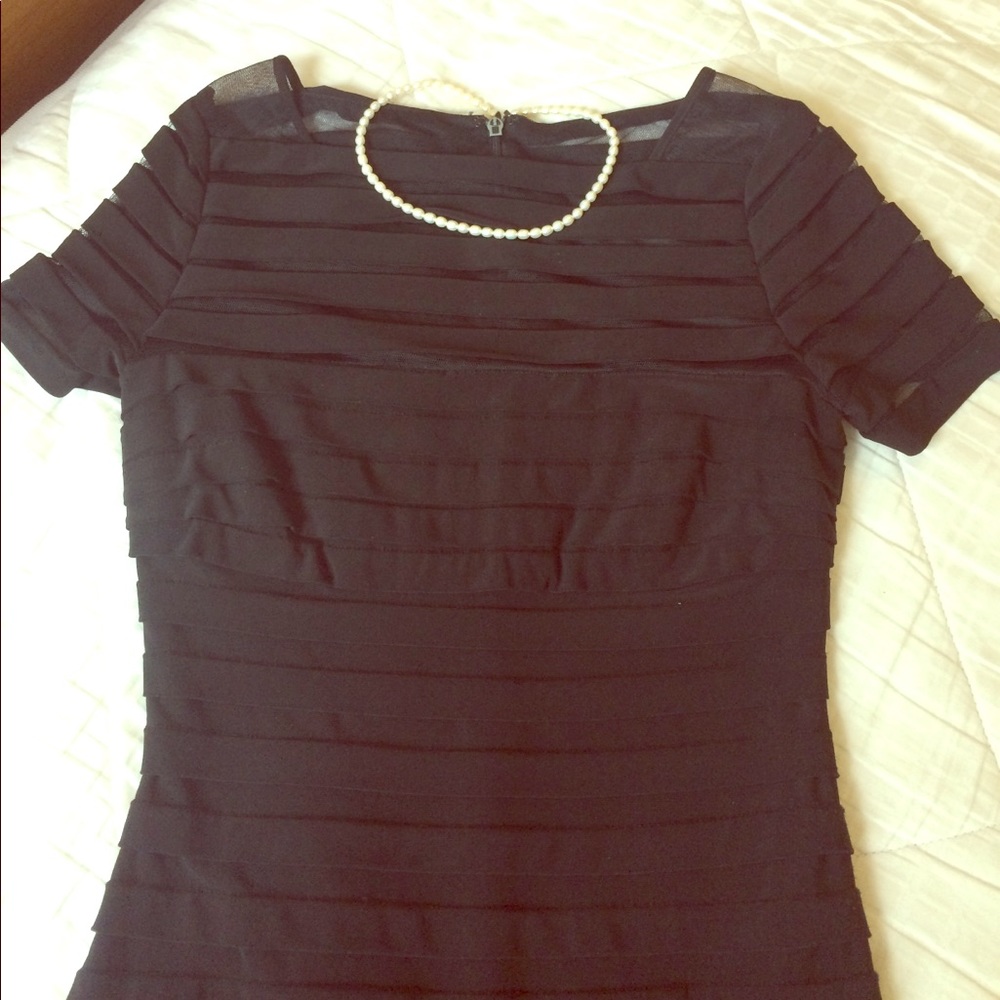 Adrianna Papell black dress