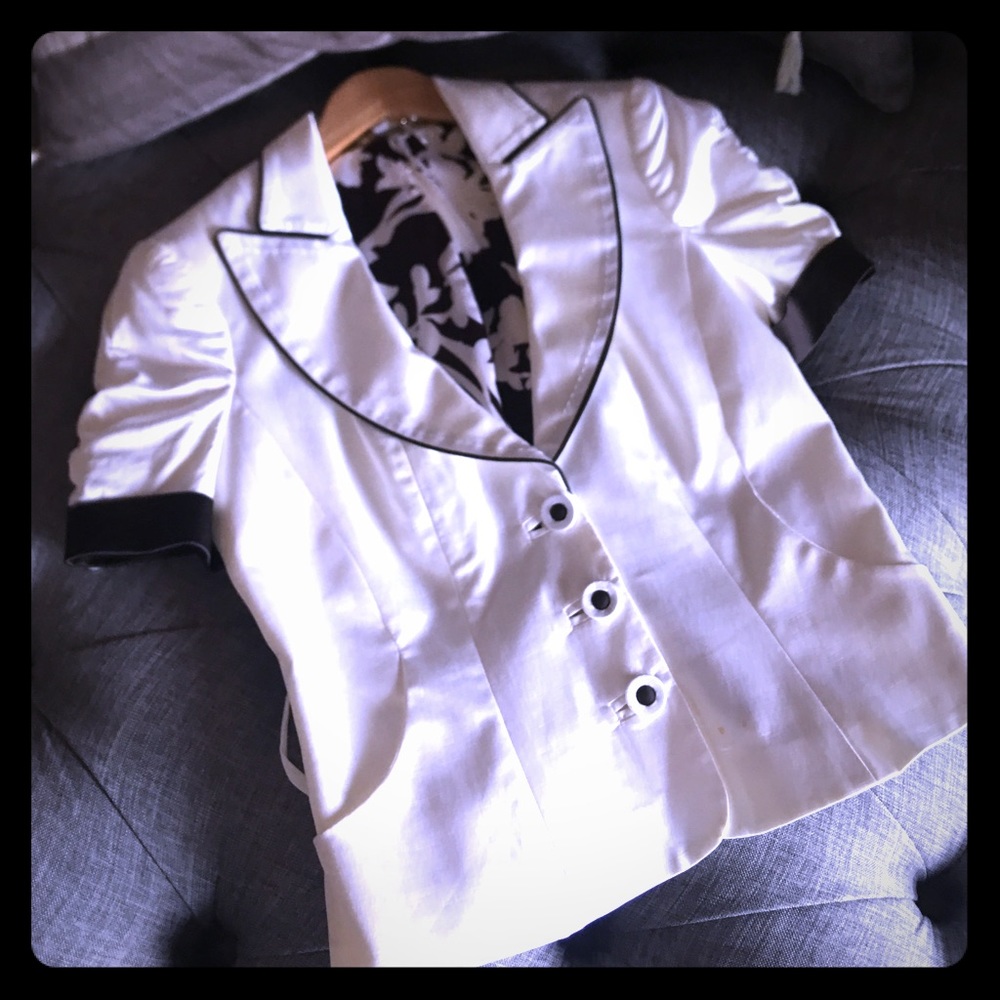 Bebe Button Blazer