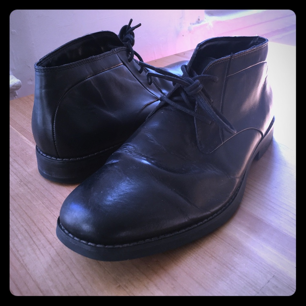 Calvin Klein lace up chukka boots