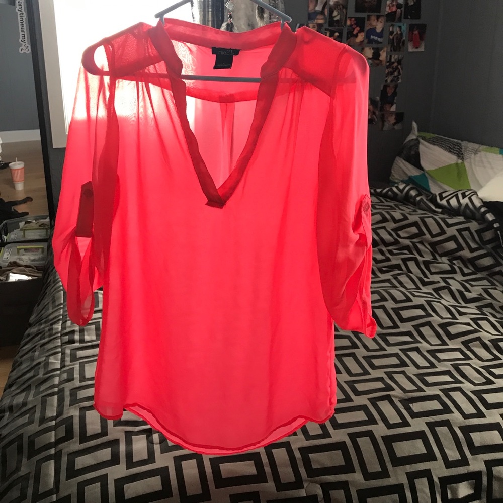 Rue 21 3/4 sleeve shirt