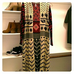 Southwestern Knitted Sweater