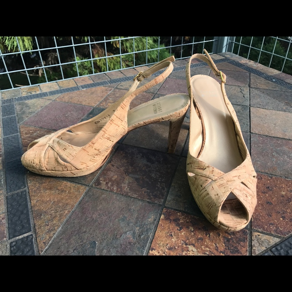 Gorgeous platform cork heels. PERFECT for summer!