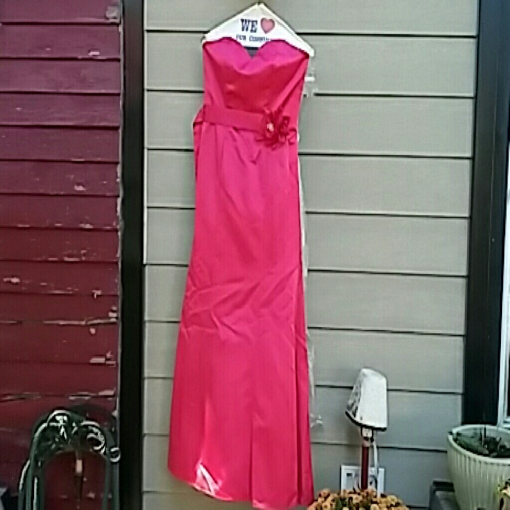Magenta gown