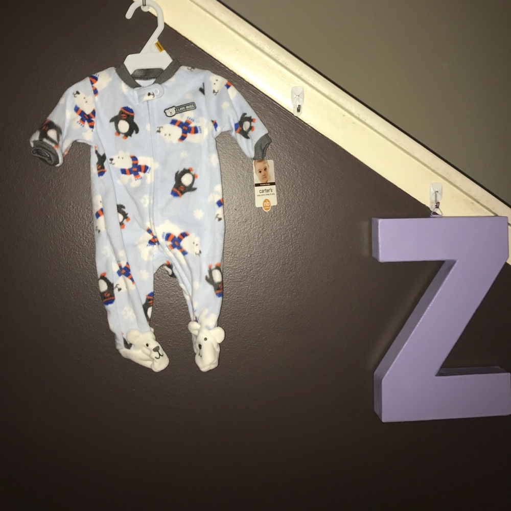 BOGO💙💙 Carters winter zipper sleeper newborn