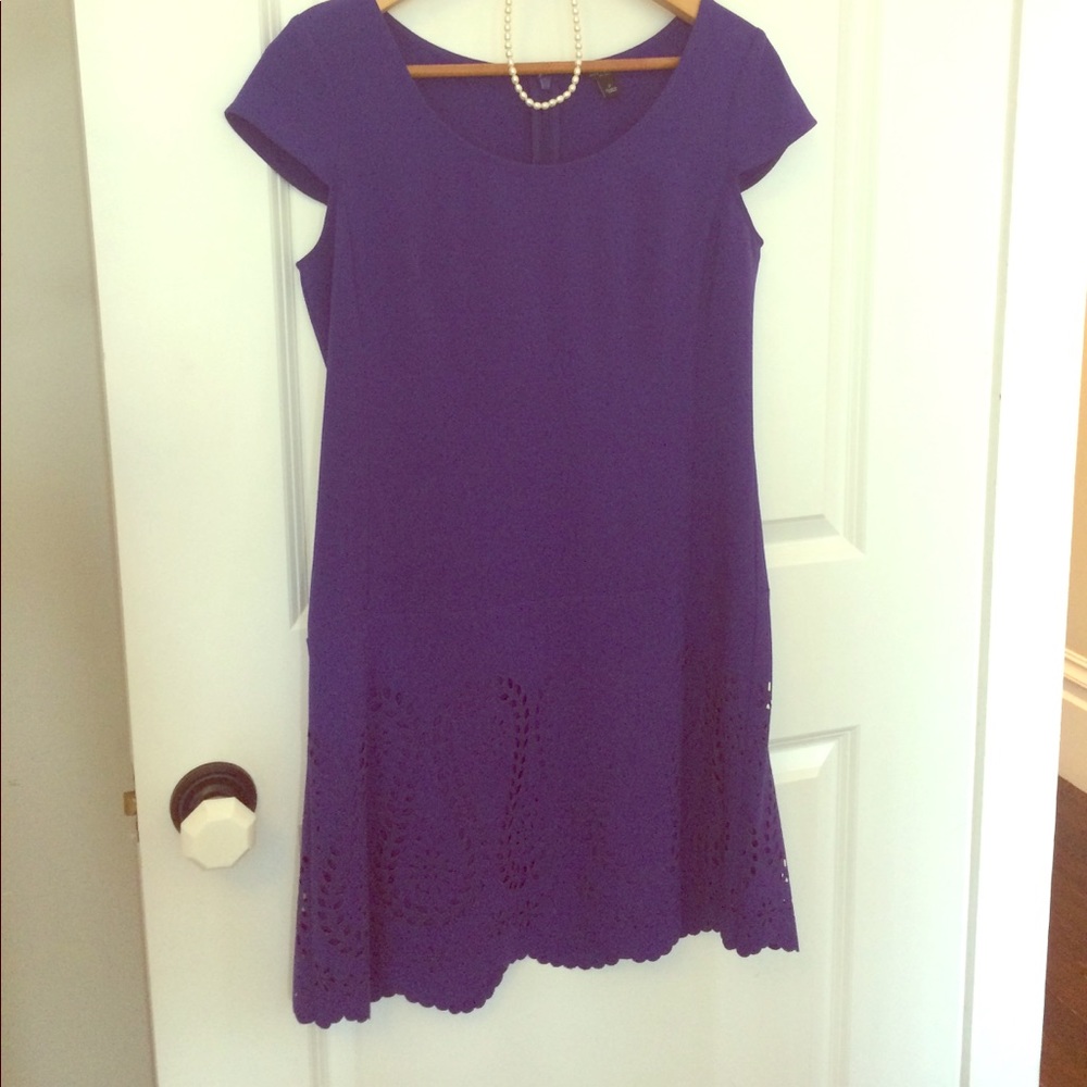 Purple Ann Taylor dress